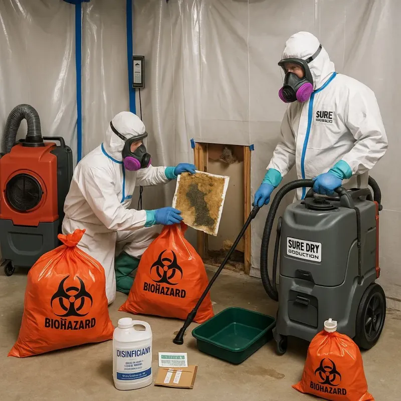 Contaminated Water Handling Protocols process in Mountain Lake, MN