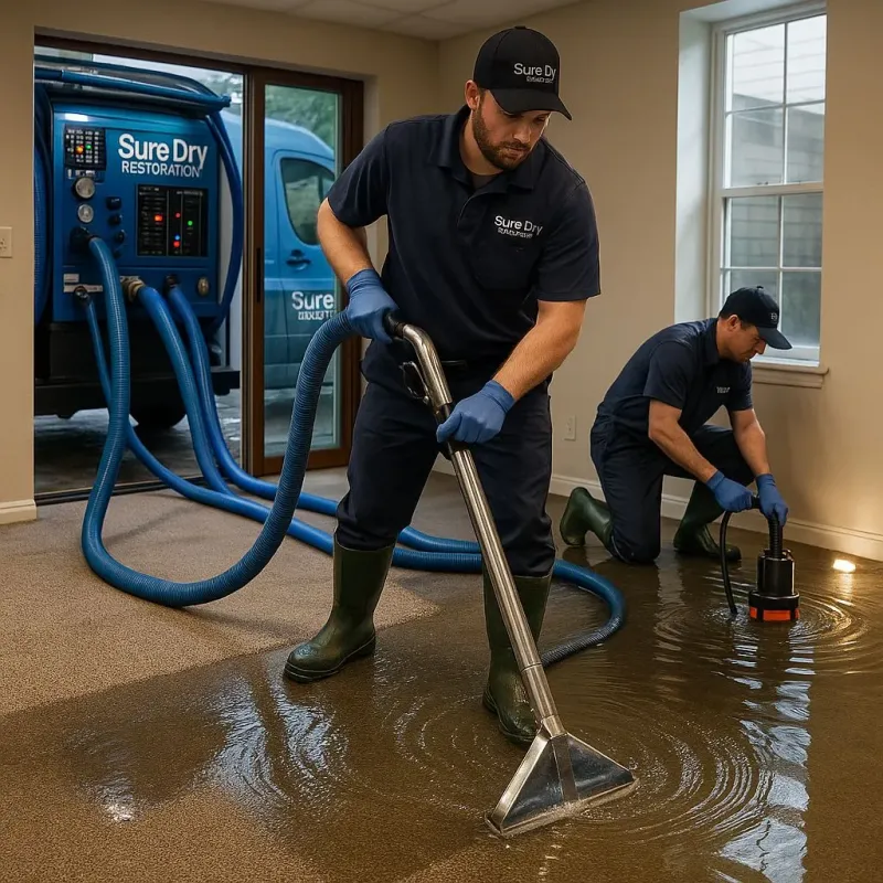 Water Extraction and Removal process in Mountain Lake, MN